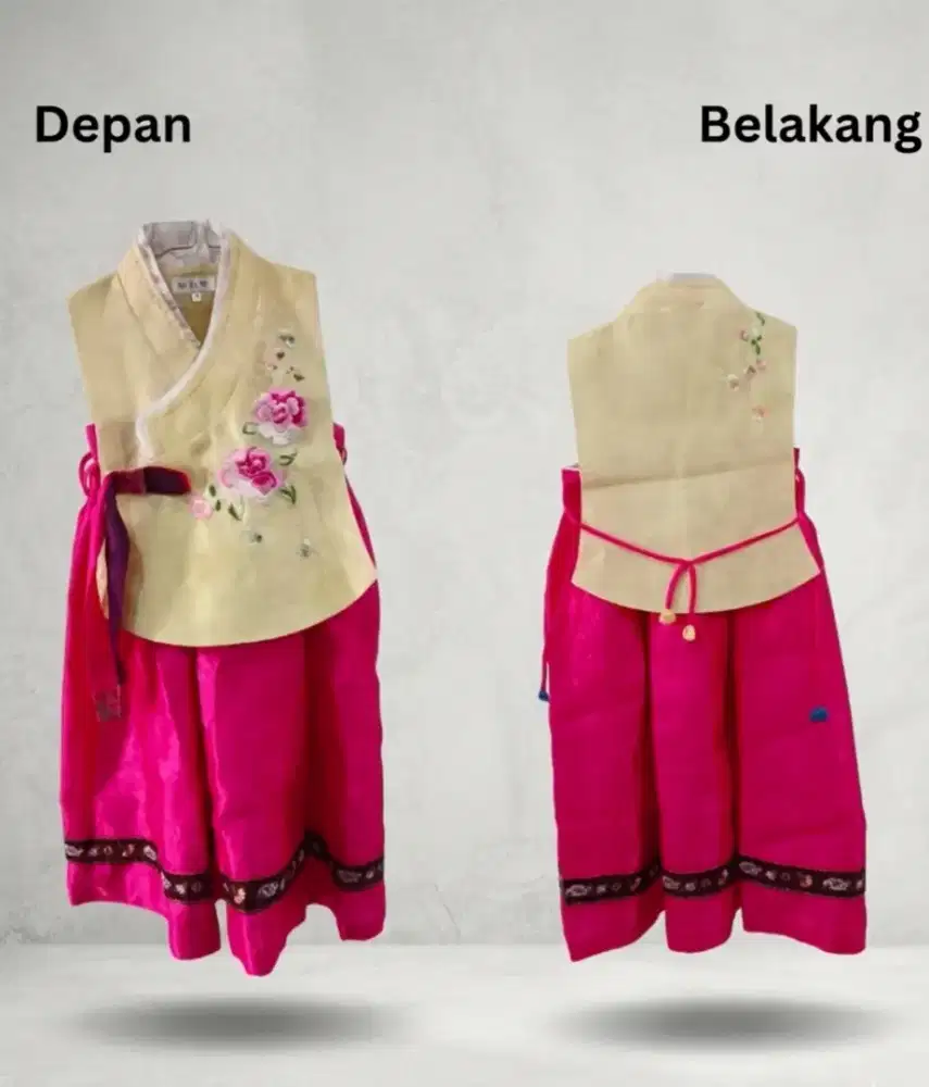 Hanbok korea anak perempuan 4-5th