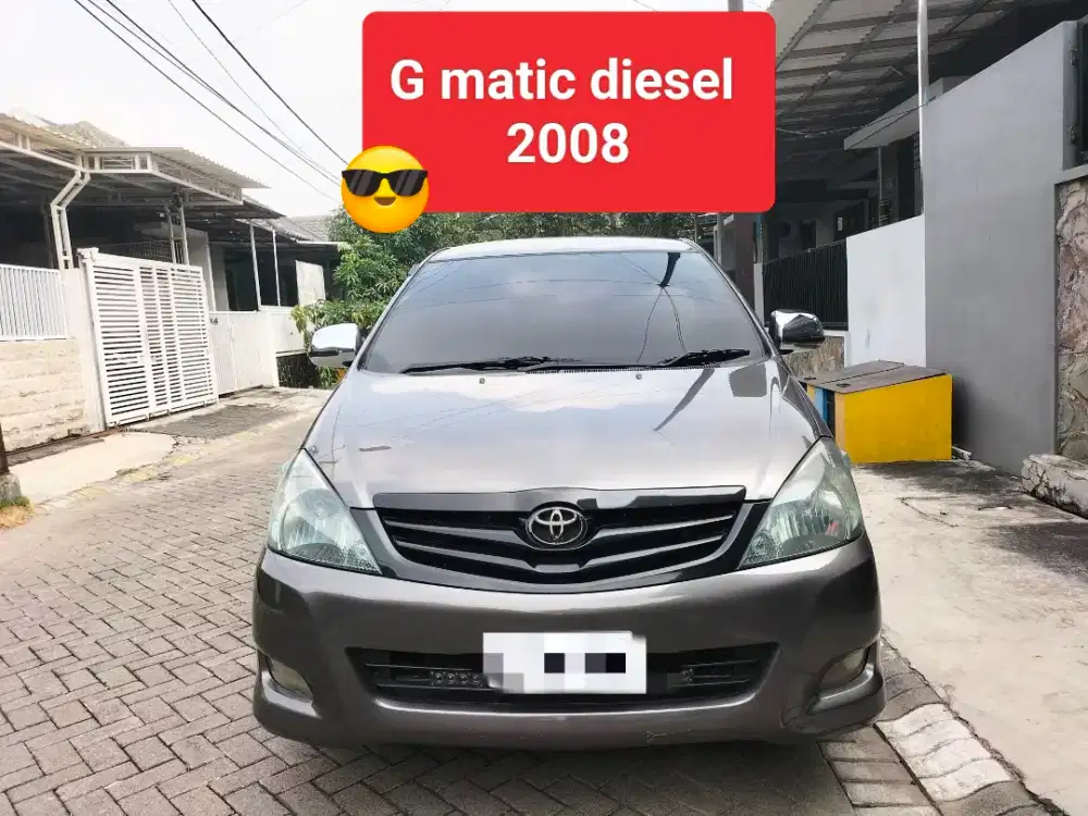 Innova G matic diesel 2008,super istimewa. Liak jamin suka, buktiken
