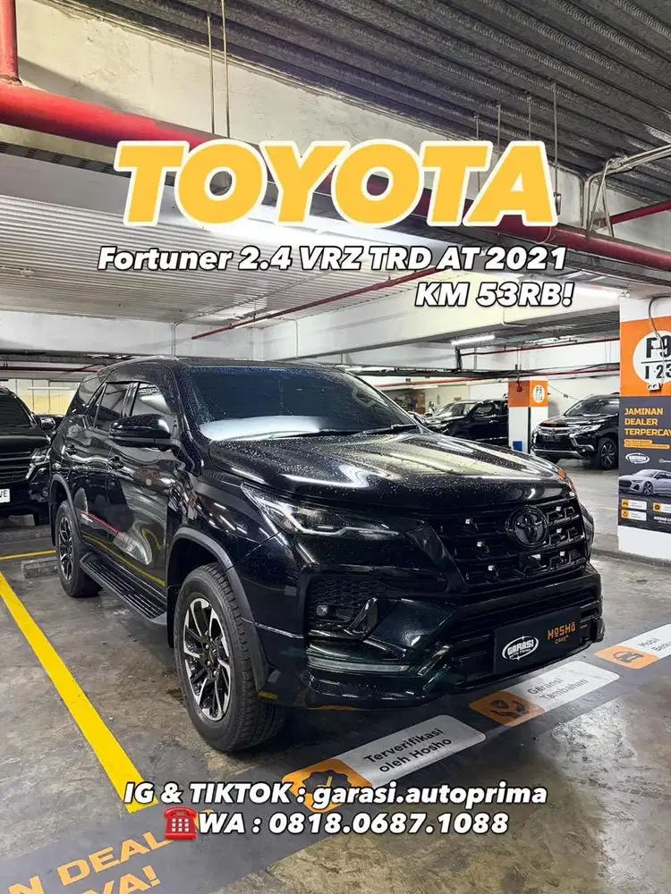 Fortuner TRD 2021 diesel cakep