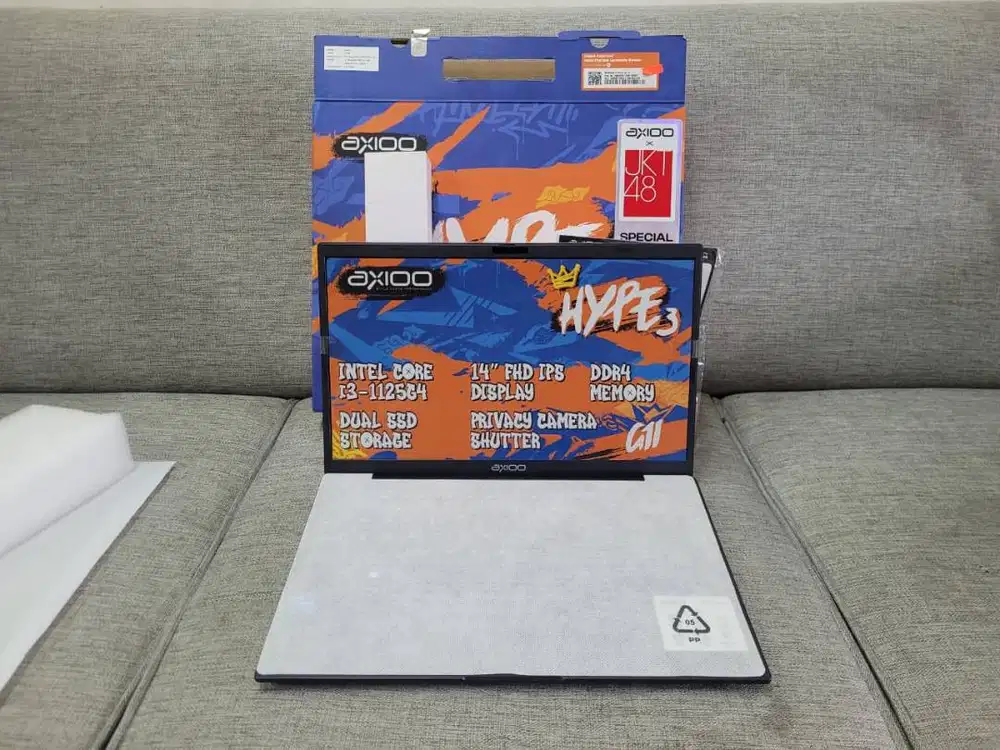 LIKE NEW Axioo Hype 3 GARANSI JATUH S/D OKTOBER 2026