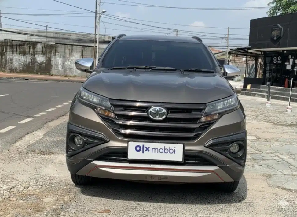 TDP 10JT, Toyota Rush 1.5 S Bensin-AT Coklat 2020