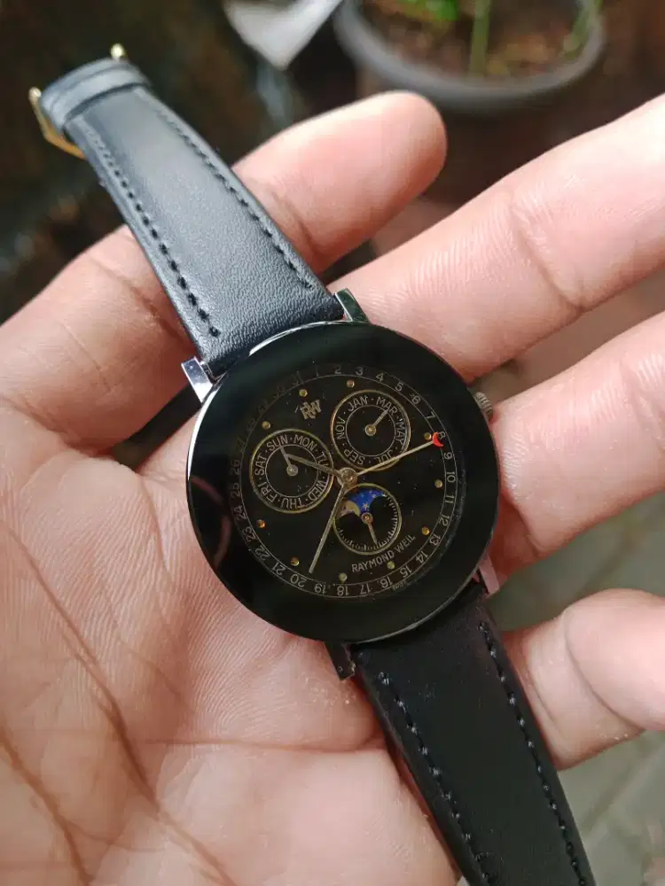 Raymond Weil Othello triple calender moonphase