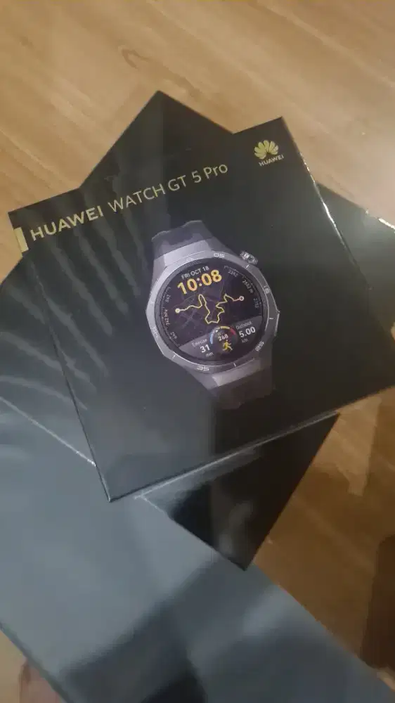 BNIB Huawei Watch GT 5 Pro Hitam Garansi Resmi