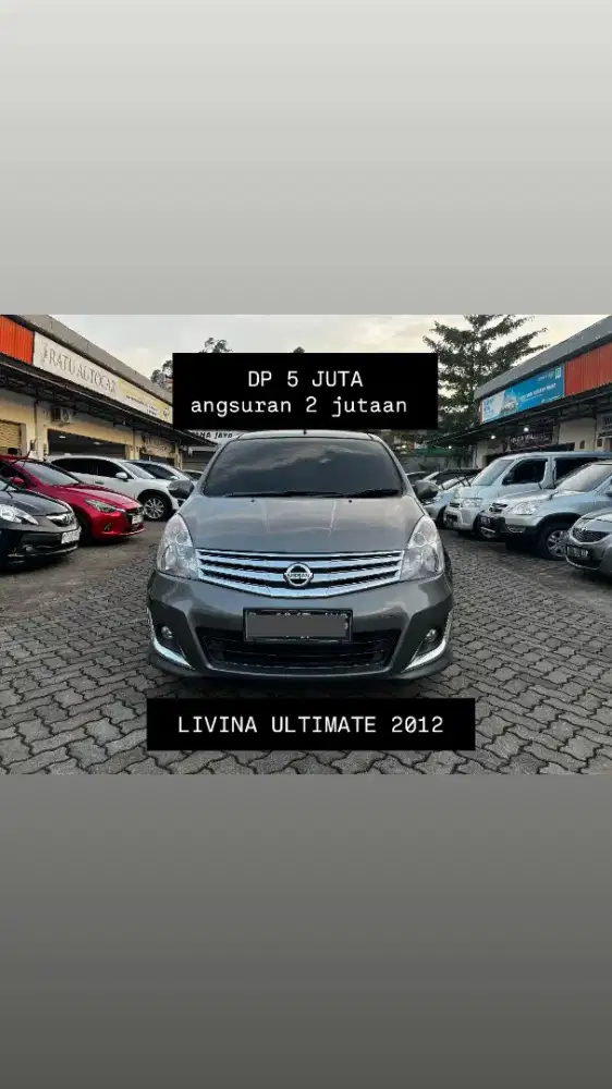 DP 5JT ANGSURAN 2 JUTAAN LIVINA ULTIMATE 2012 AT FACELIFT GRILL 2013