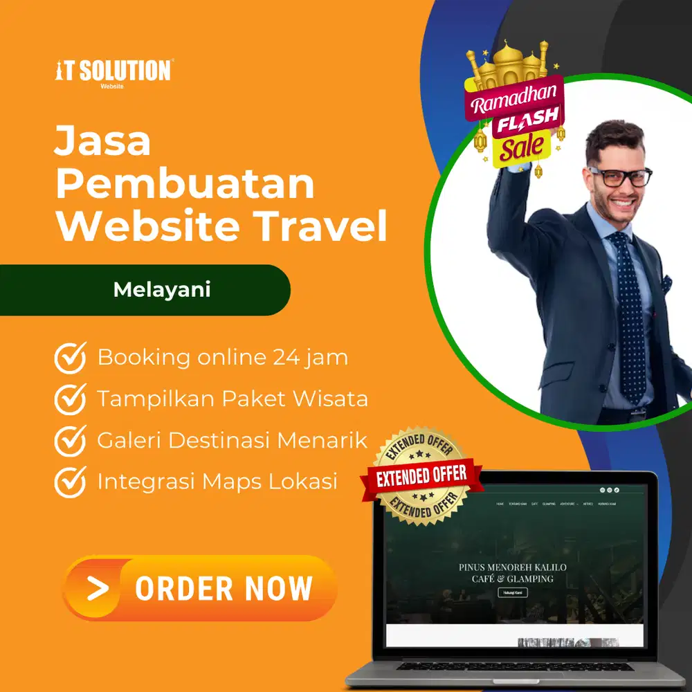 Jasa Pembuatan Website Travel Profesional