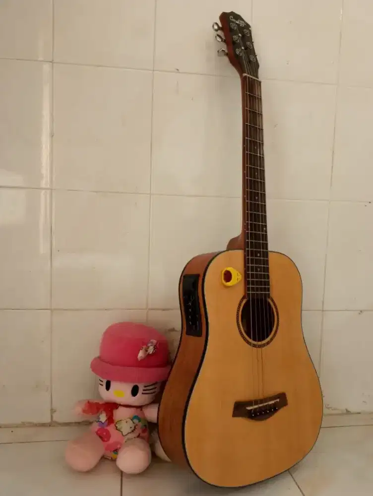 Gitar 3/4 cowboy akustik elektic