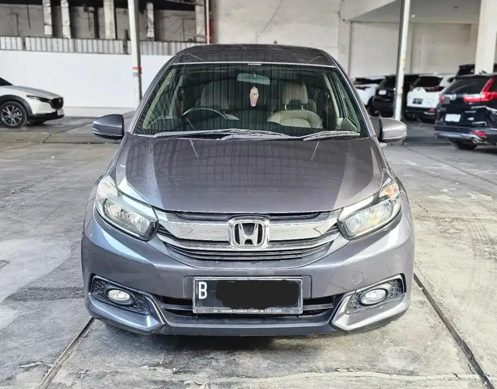 Tangan 1 Honda Mobilio E AT 2017 Abu2 Mulus Siap Pakai Good Condition