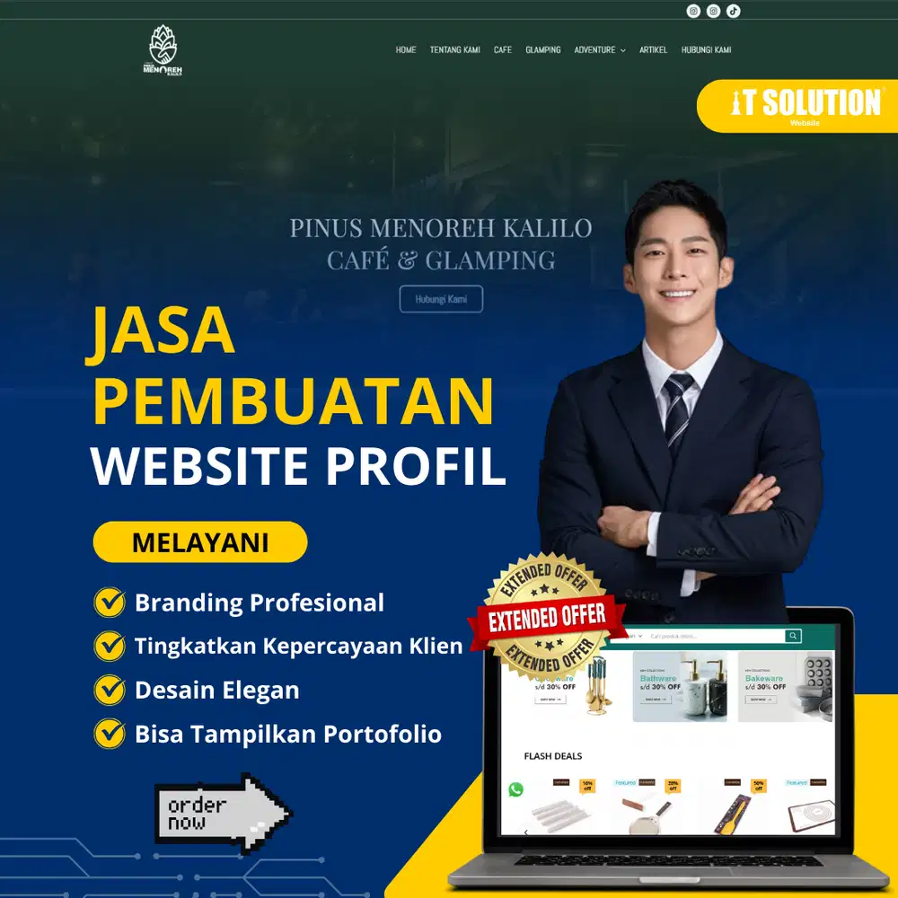 Jasa Pembuatan Website Profil – Profesional & Siap Online
