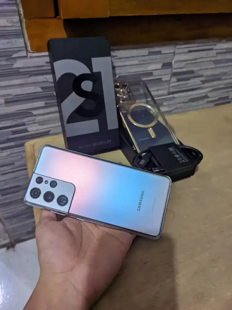Samsung S21 ultra 5G 12/256gb sein resmi mulus jual cepar