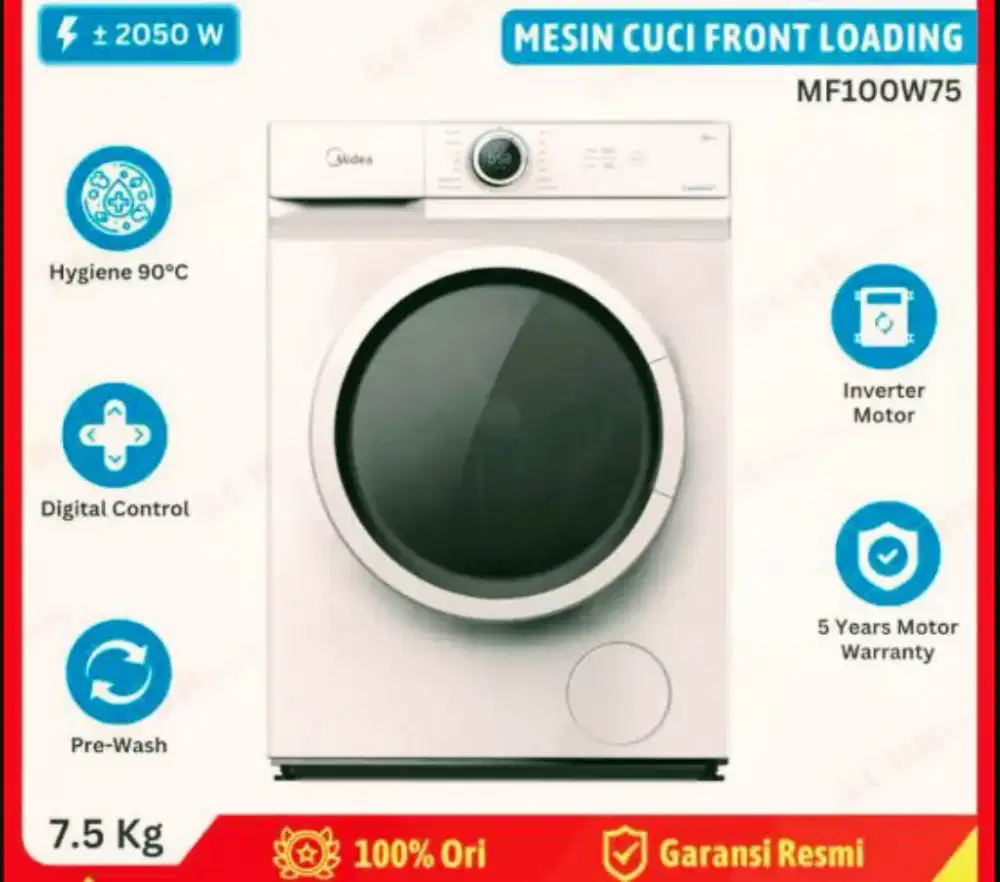 Mesin Cuci Midea