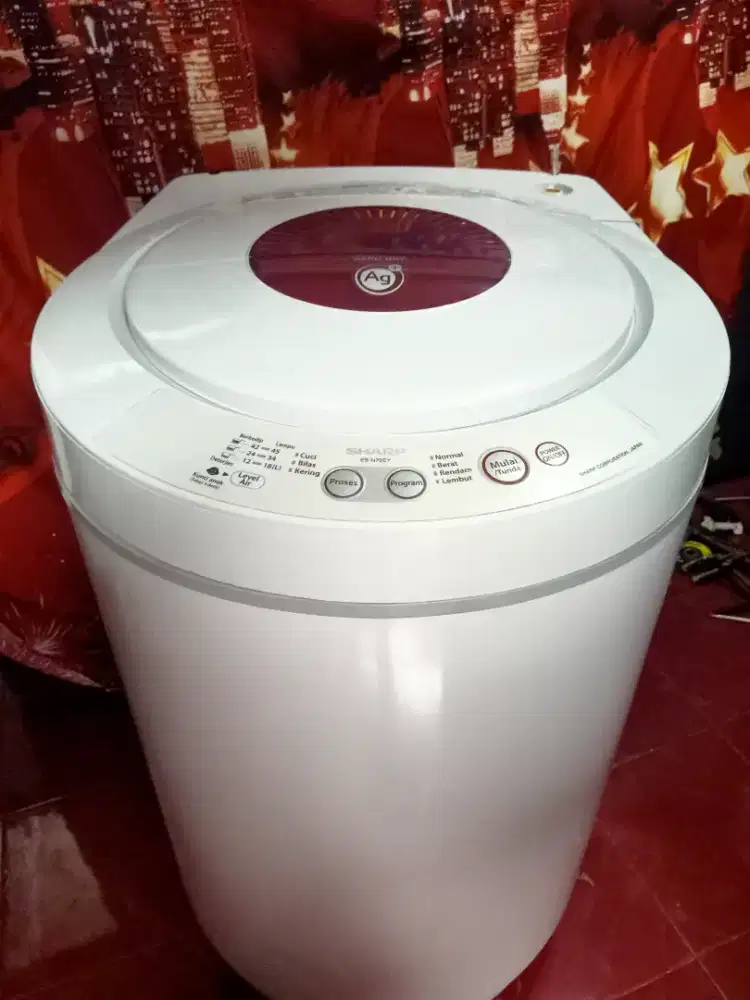 Mesin Cuci Sharp Otomatis 8,5Kg Normal Original