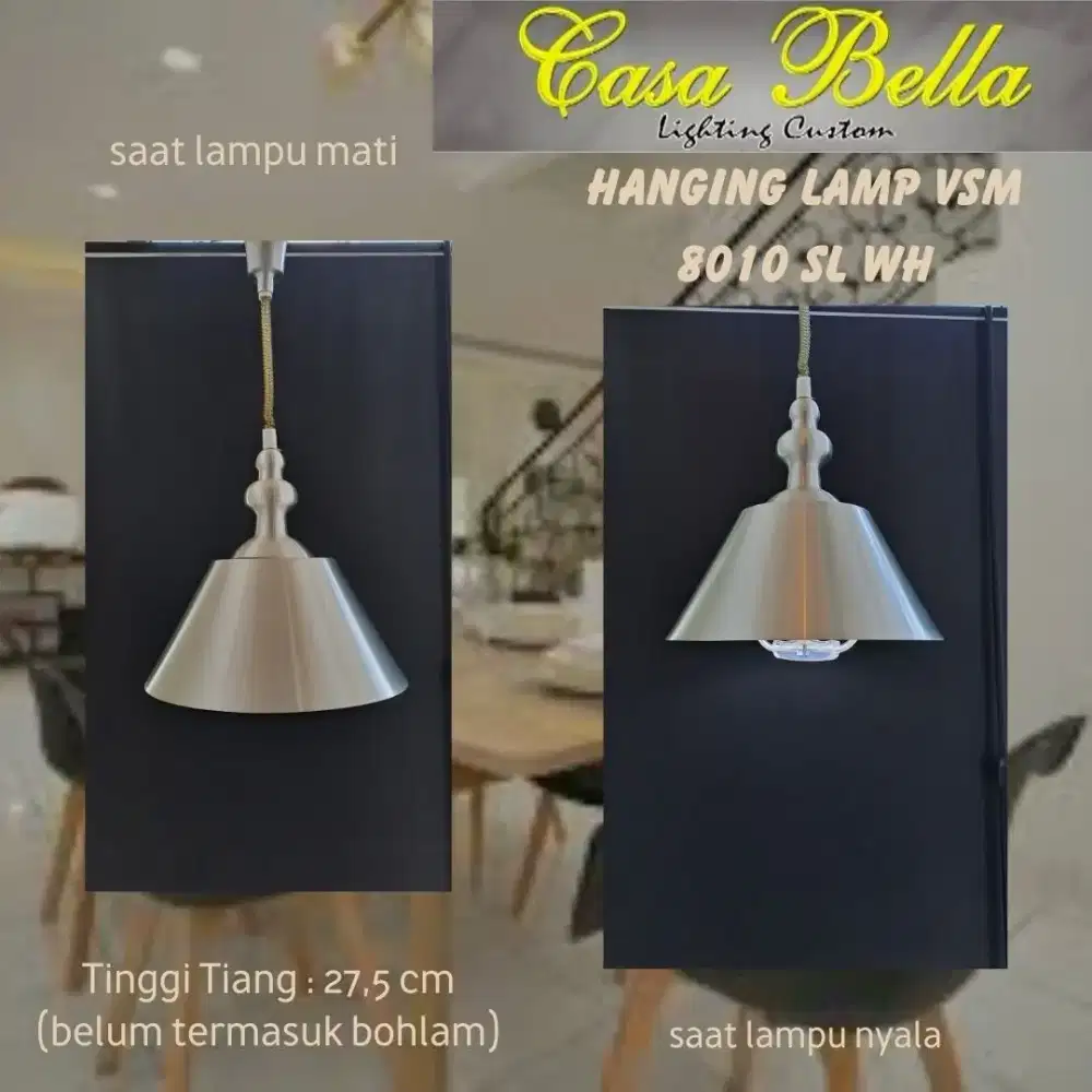 Jual lampu gantung dan lampu taman