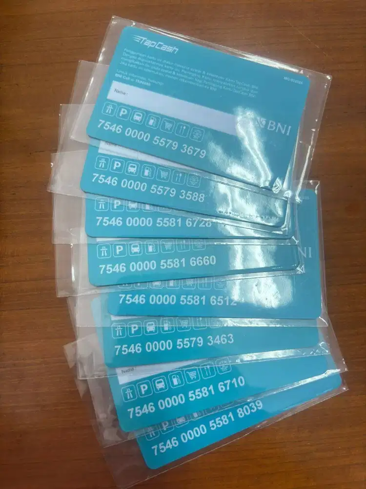 Kartu Tap Cash BNI E-Toll