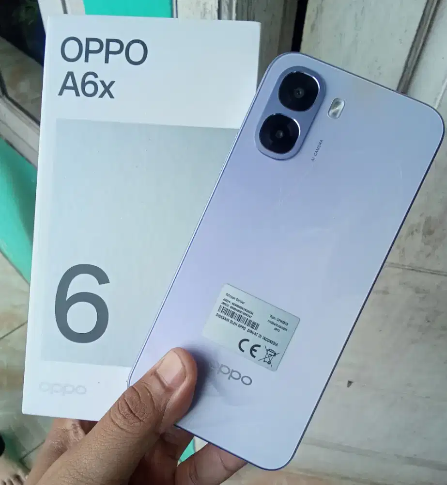 Oppo a6x Ram 4+8/64