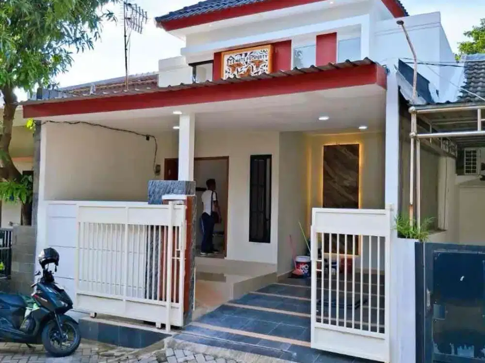 Dijual rumah baru gress perumahan graha indah medokan ayu