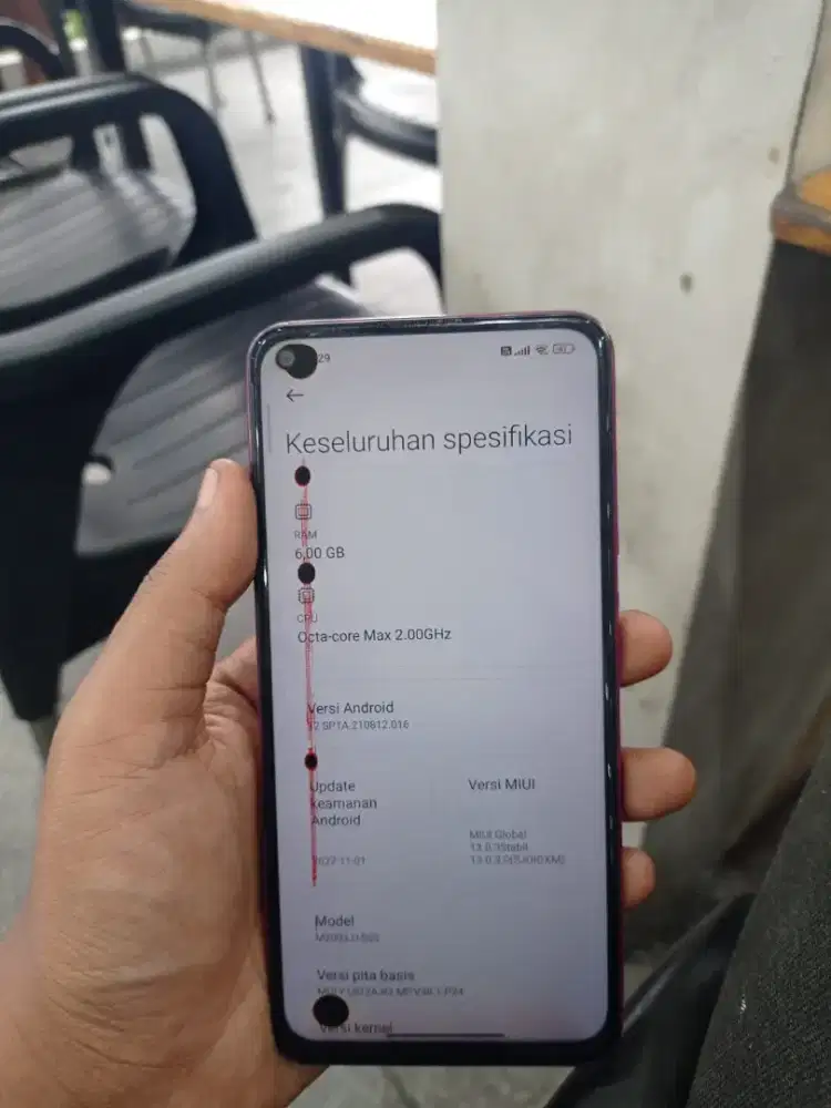 Redmi note 9 6/128 hp charger