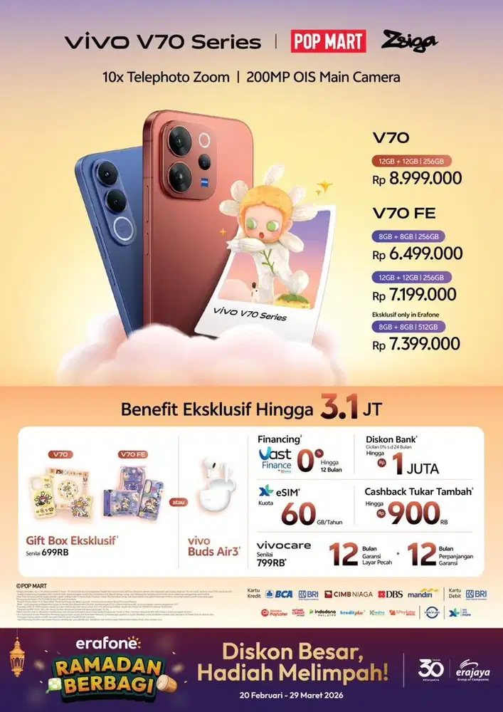 First Selling Vivo V70 Series