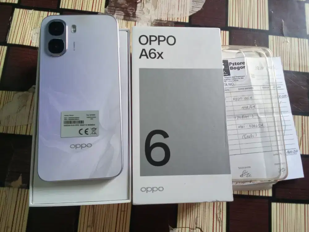 OPPO A6X RAM 4+8/64