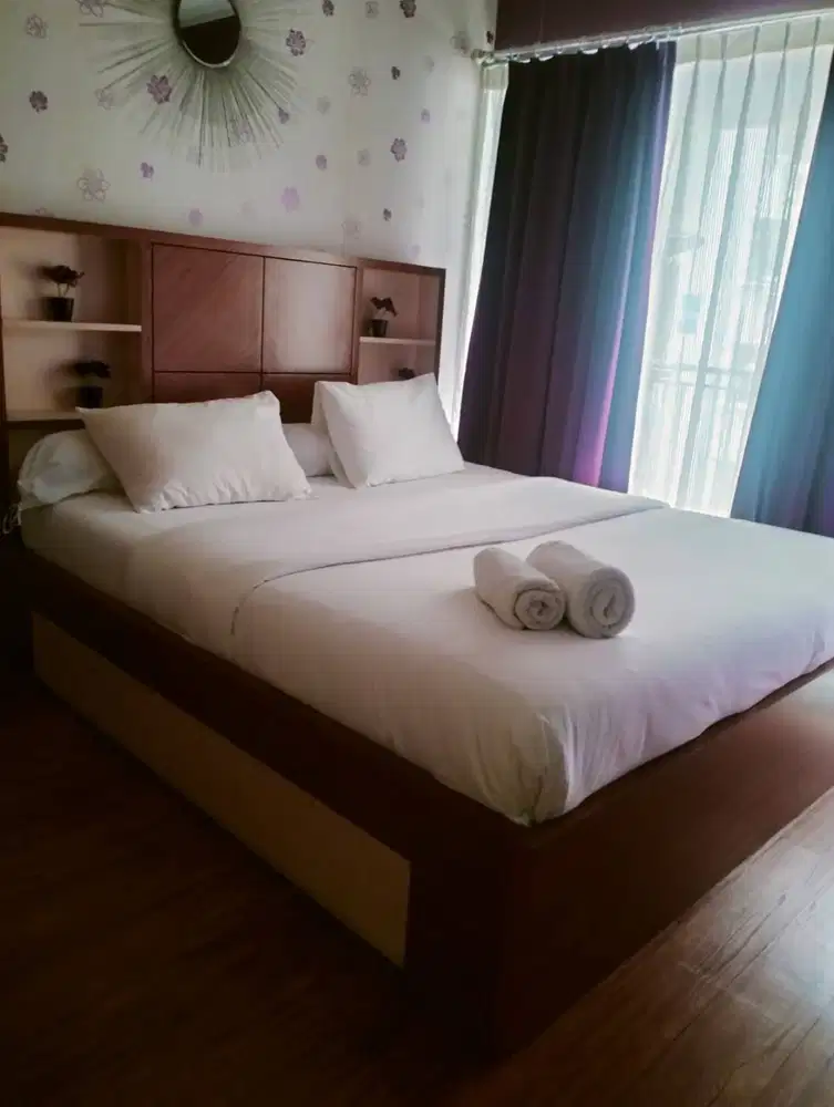 DISEWAKAN APARTEMEN SAHID SUDIRMAN RESIDENCE 2 BED ROOM FULL FURNIS