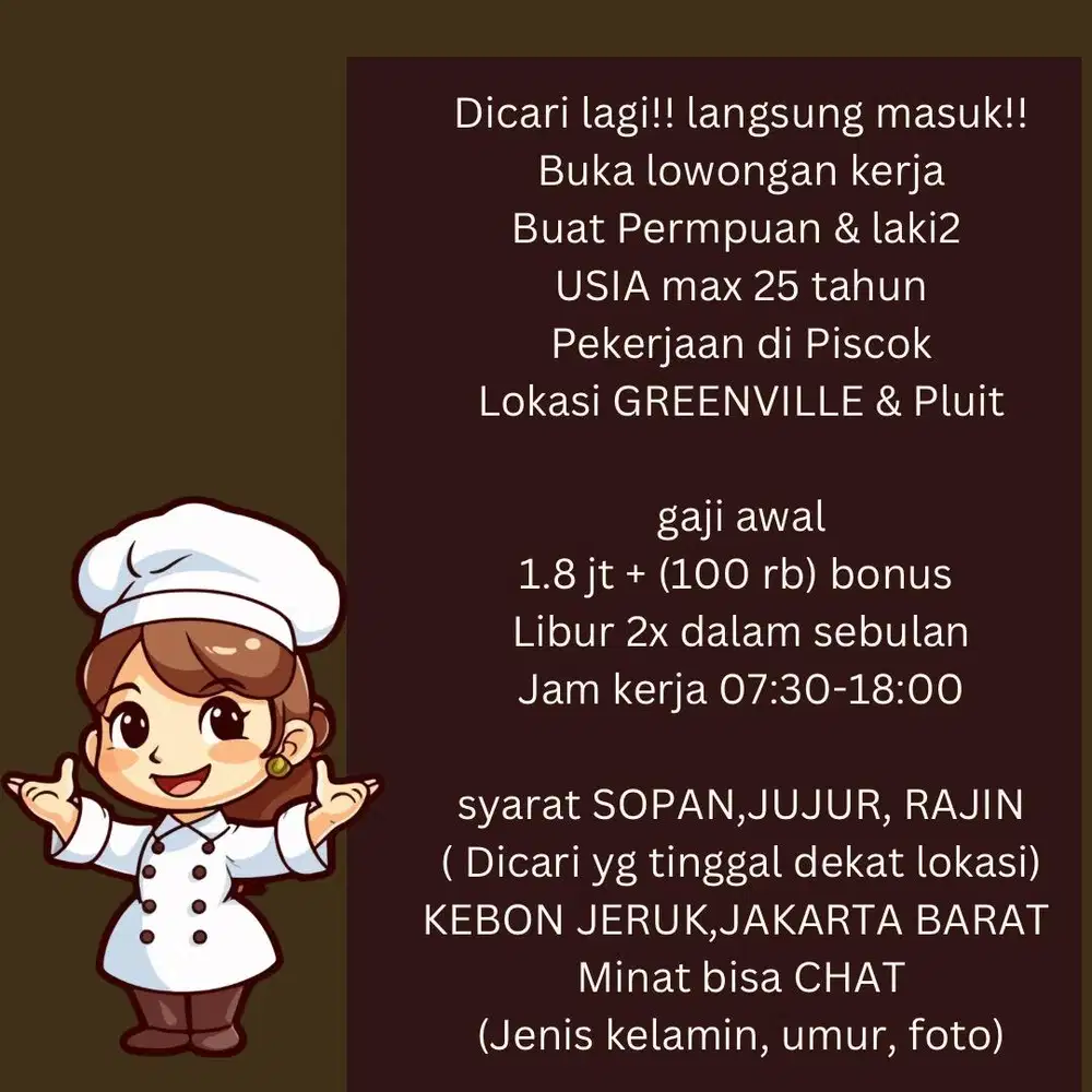 Perkejaan Goreng & Lipat piscok