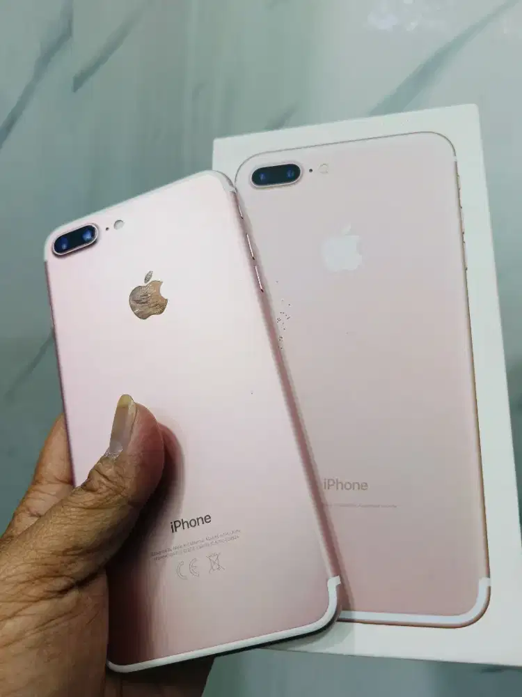 iPhone 7 plus 128 iBox ori mulus fullset