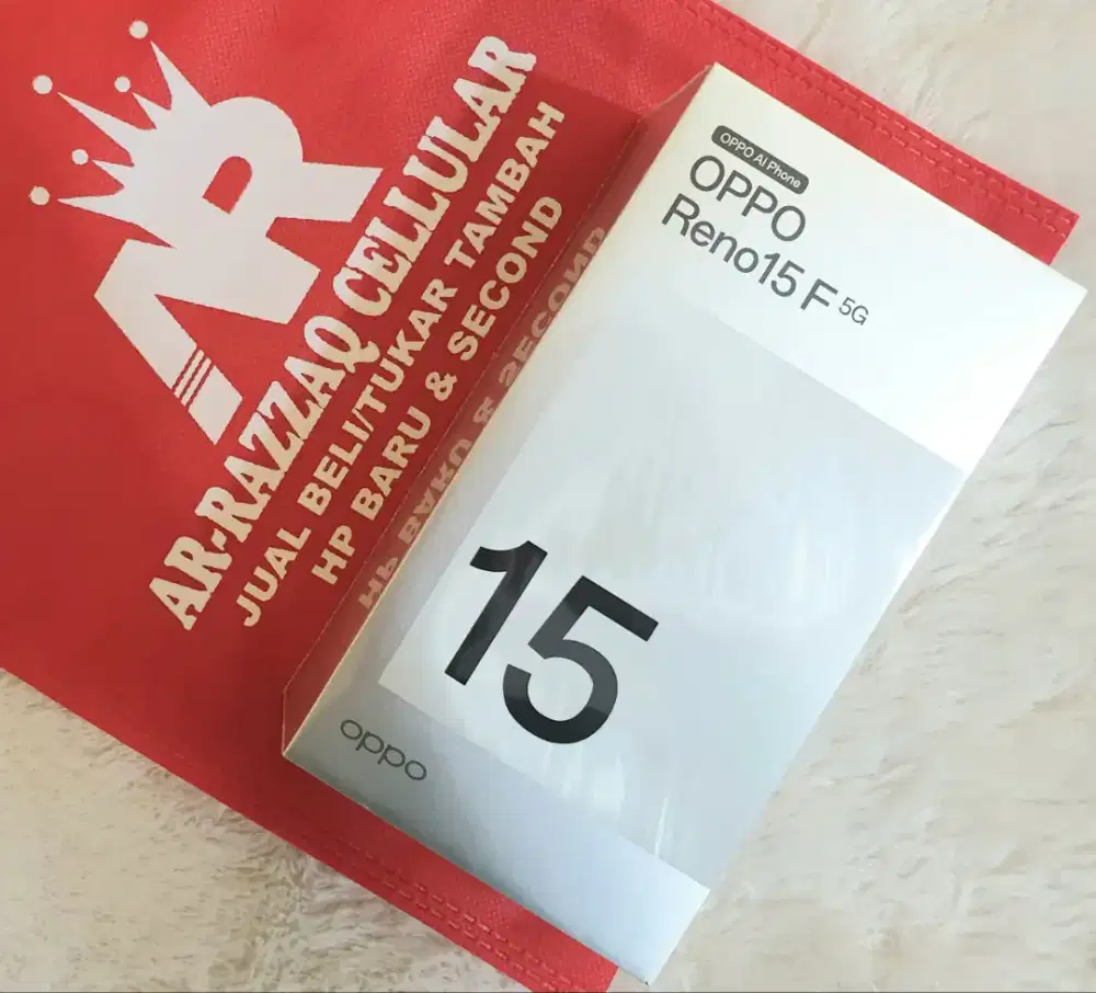 NEW OPPO RENO 15F 5G 8/256 BATERAI 7000 MAH