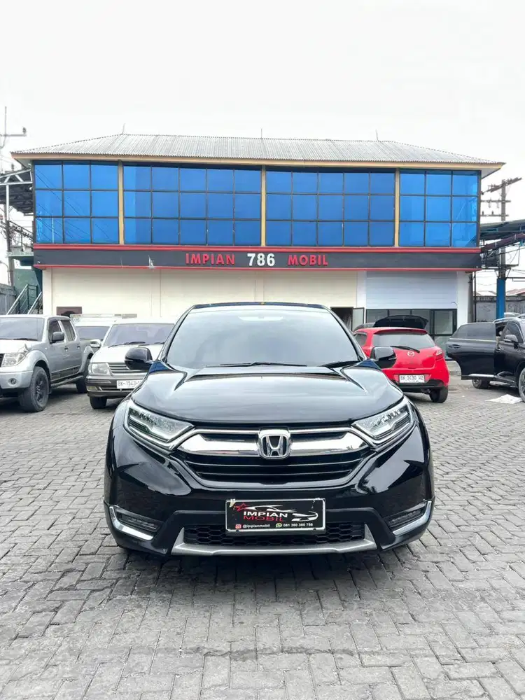 Honda CRV 1.5 Turbo Prestige A/T Hitam 2018 cx5 elite almaz rs tiguan