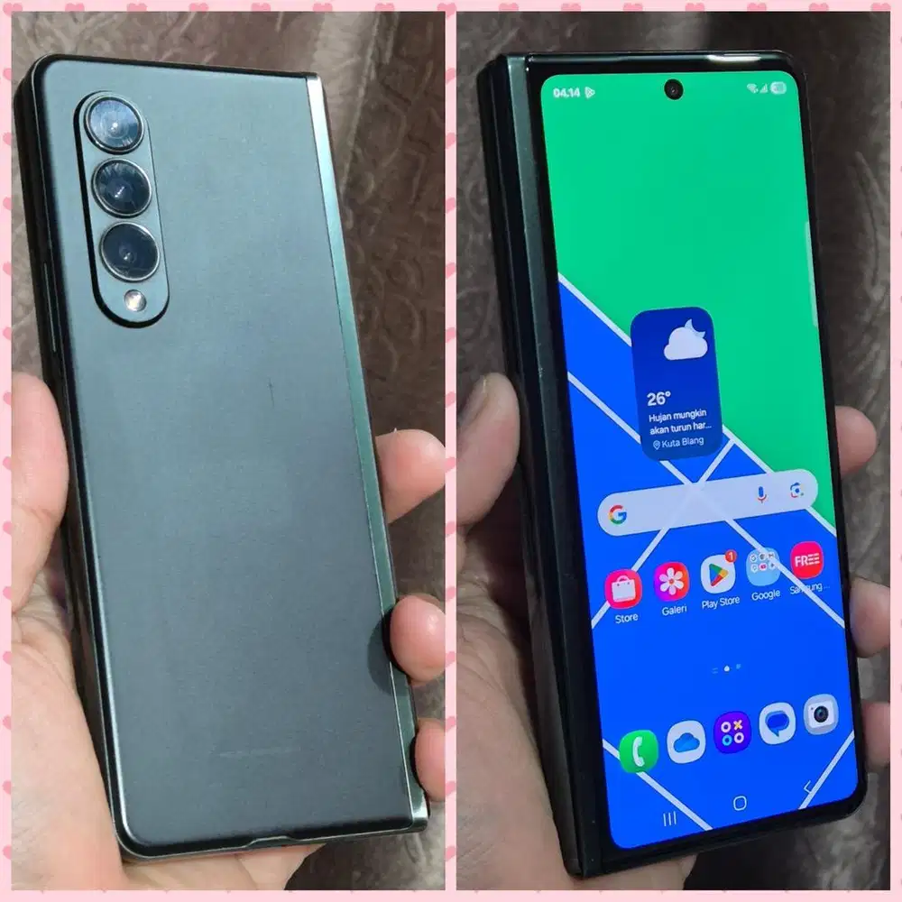 Samsung Z Fold 3 12/256 Resmi Sein