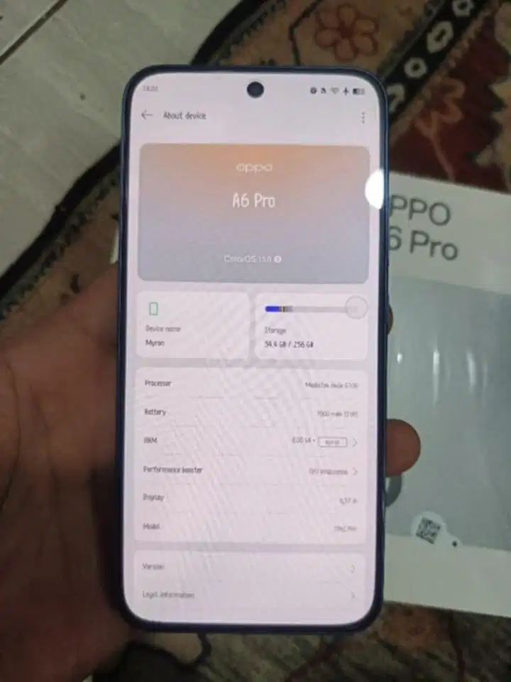 OPPO A6Pro 8/256
