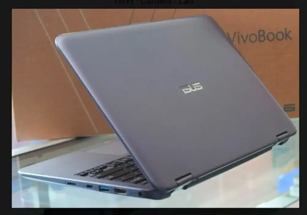 ASUS TP203N
RAM 4GB - SSD 500GB - Layar Sentuh