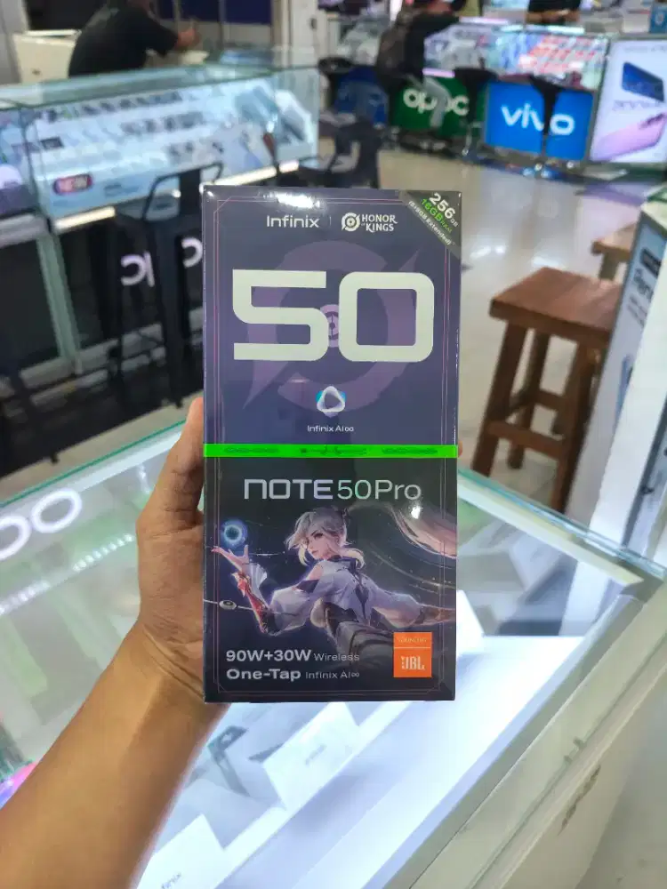 Infinix Note 50 Pro 8/256 Baru Segel Garansi Resmi