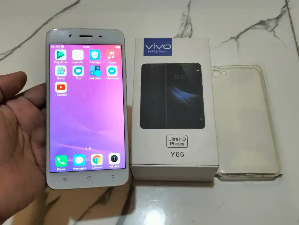 BUTUH UANG VIVO Y66 RAM 4GB / 64GB 4G LTE Duos 5,5in Mulus batre Awet