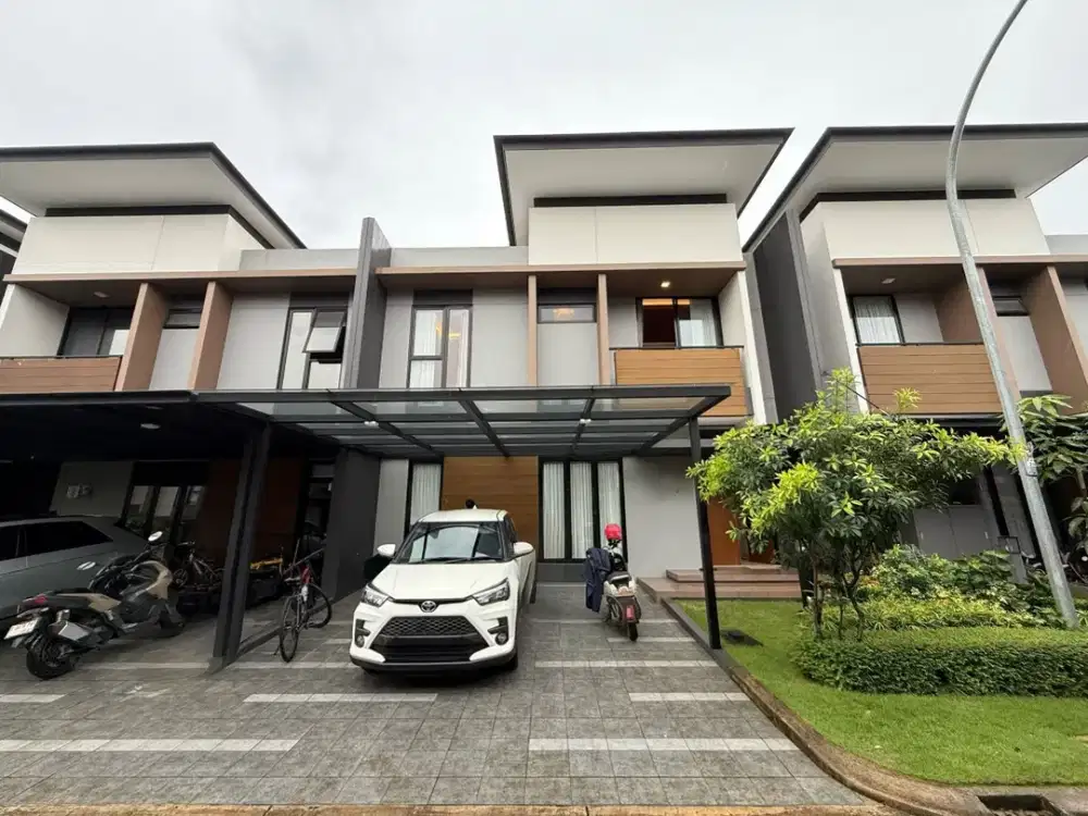 Rumah Mewah Cluster Mulberry Residence Summarecon Bekasi Siap Huni Lebar 9 Unit Langka