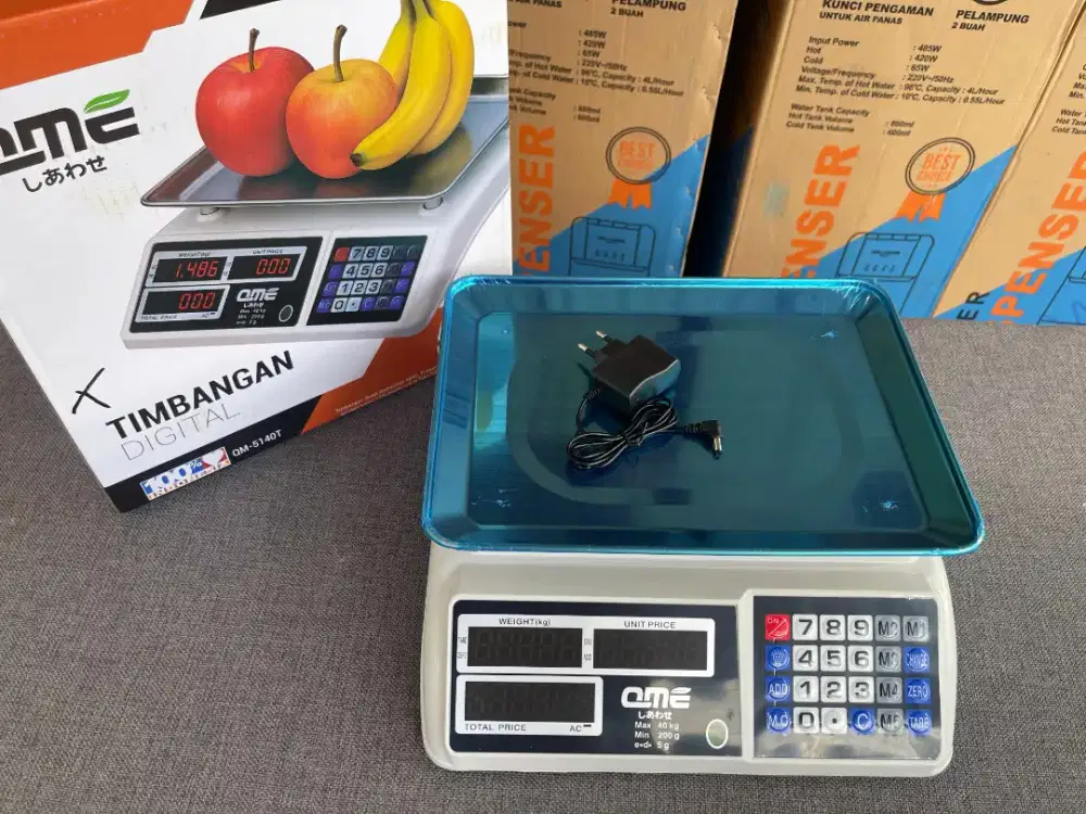Baru merk QME timbangan buah digital harga max 40 kg