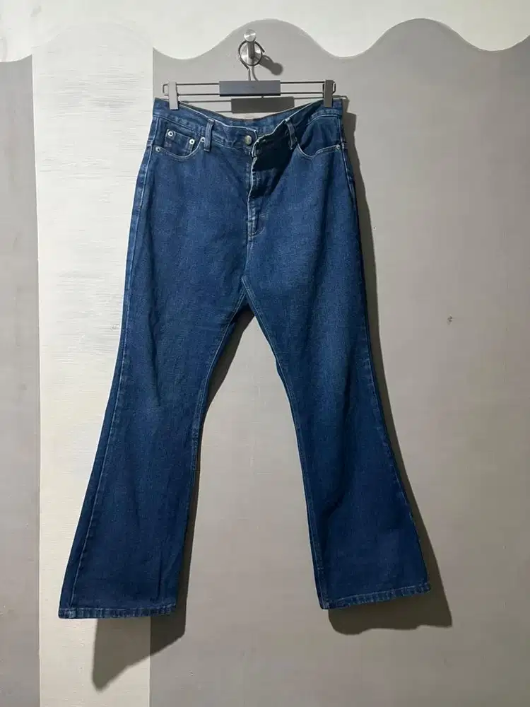 Denim Bootcut Cutbray Unisex size 29-30