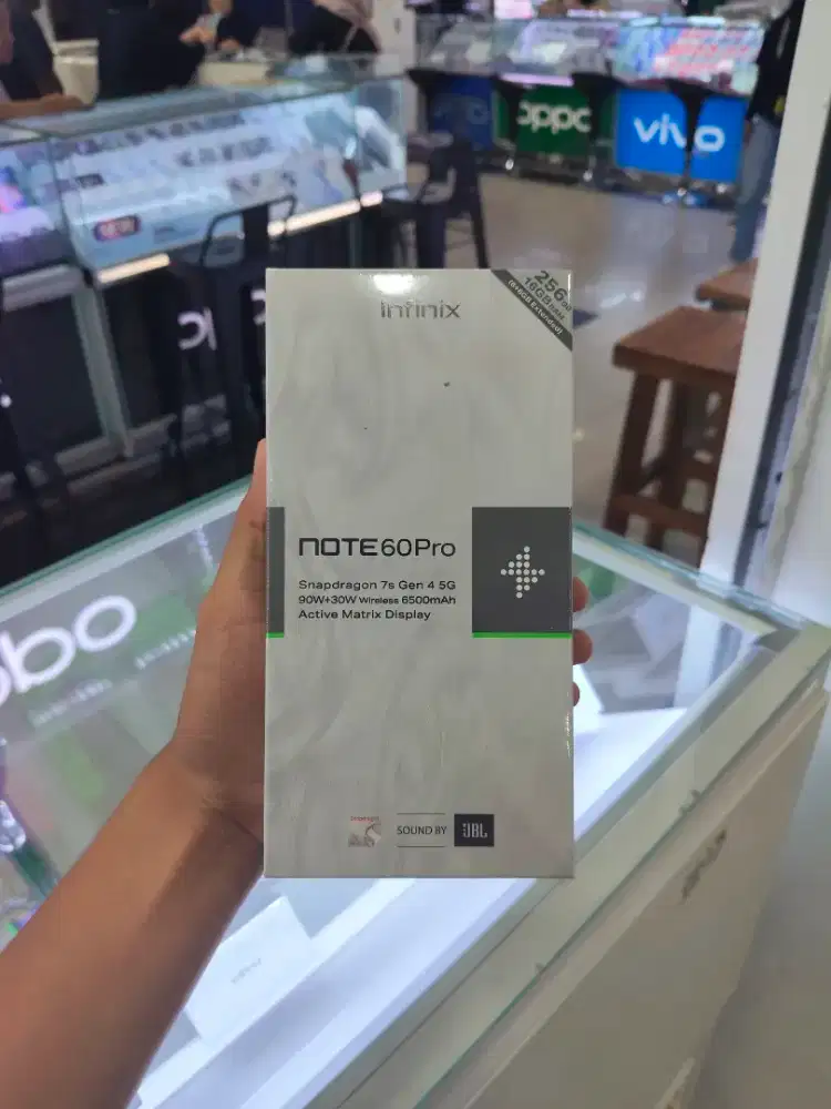 Infinix Note 60 Pro 5G 8/256 Baru Segel Garansi Resmi