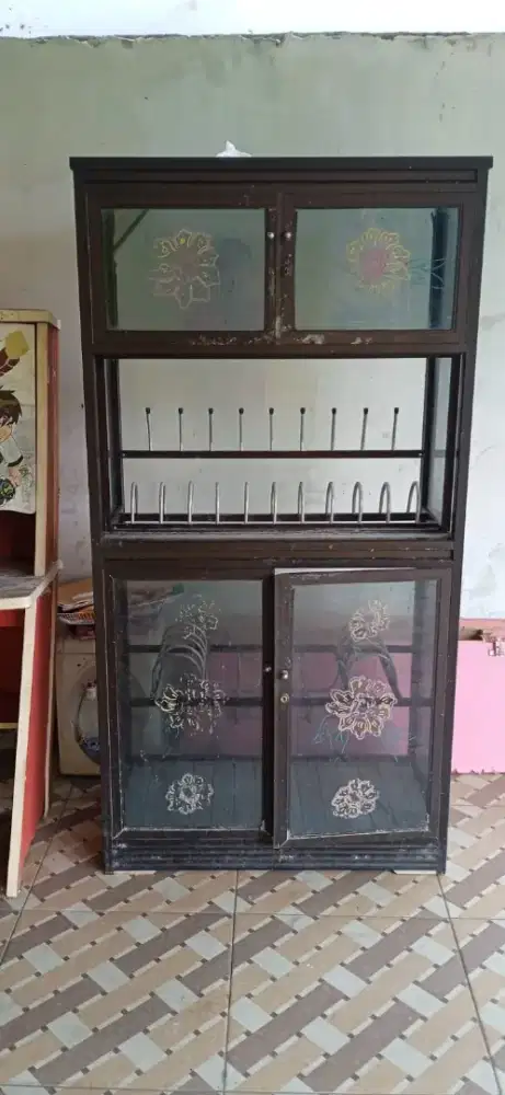 Dijual rak piring kaca