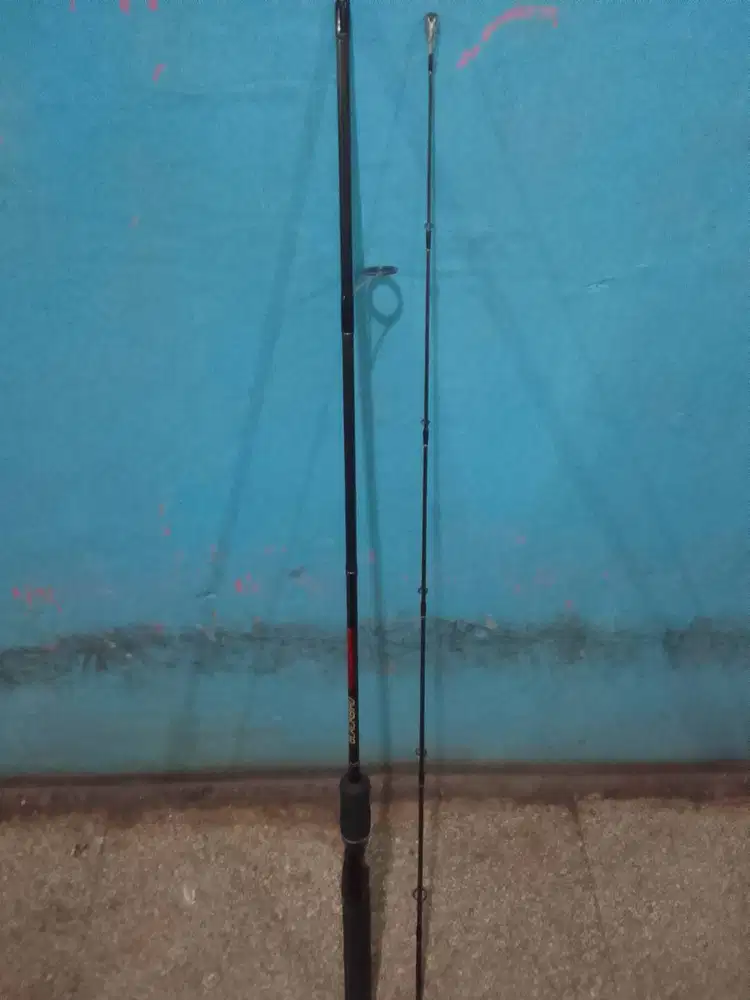 Di jual paket lengkap joran maguro jepang+rill shimano 3000+tas joran