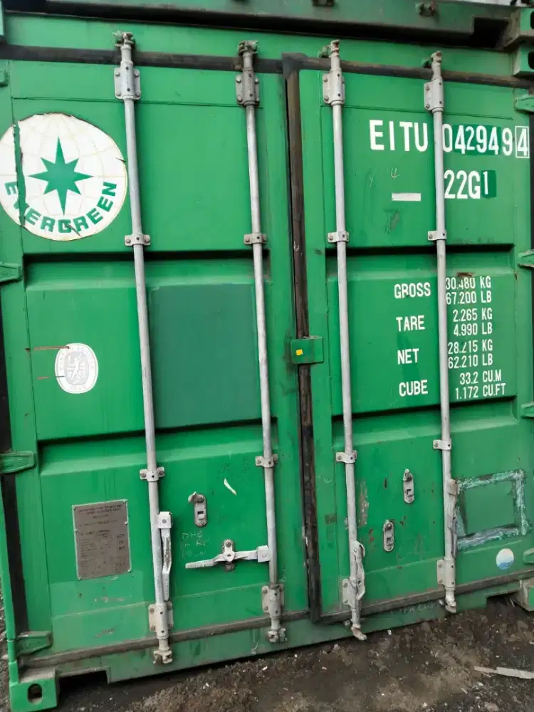 container evergreen 1×20 fit dry