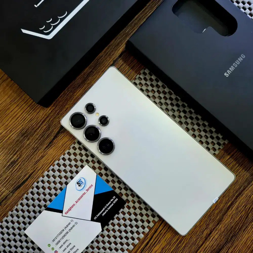 Samsung s25 ultra 12/512gb silver mulus jual cepet !!