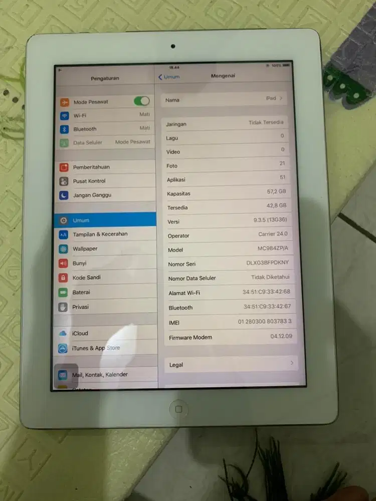 Ipad 2 kapasitas 64GB