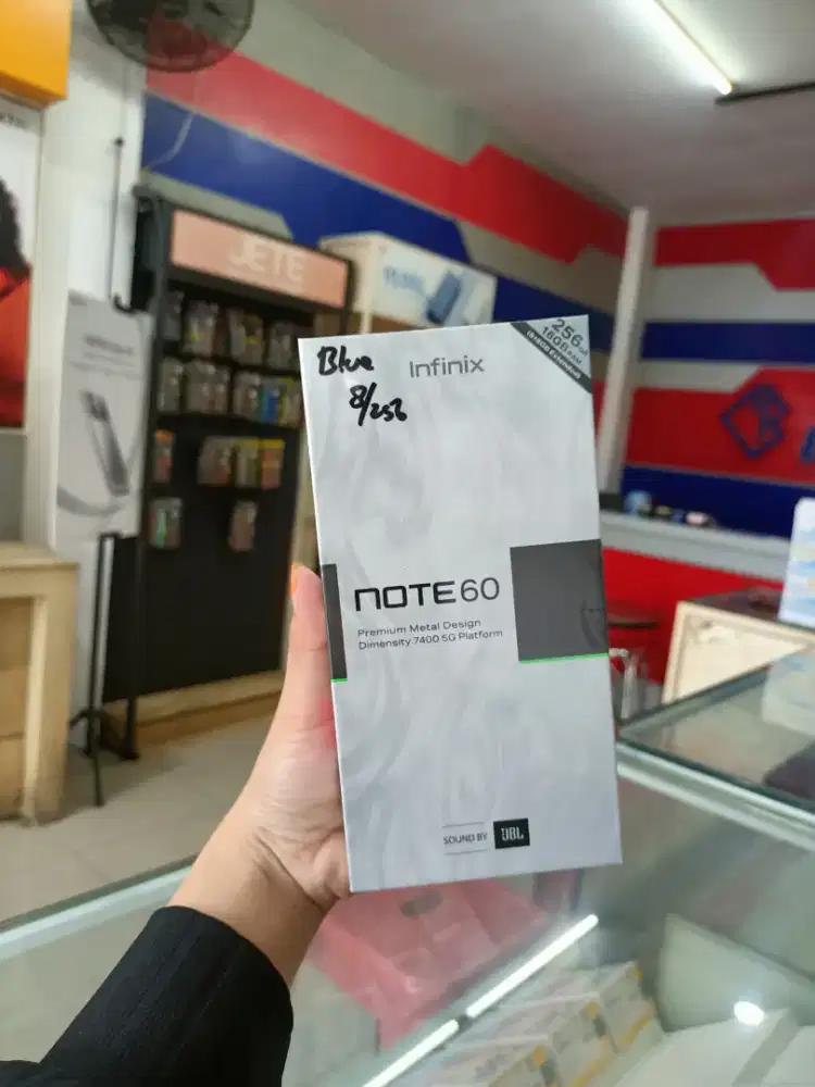 Infinix note 60 ram 8/256 BARU (SEGEL)