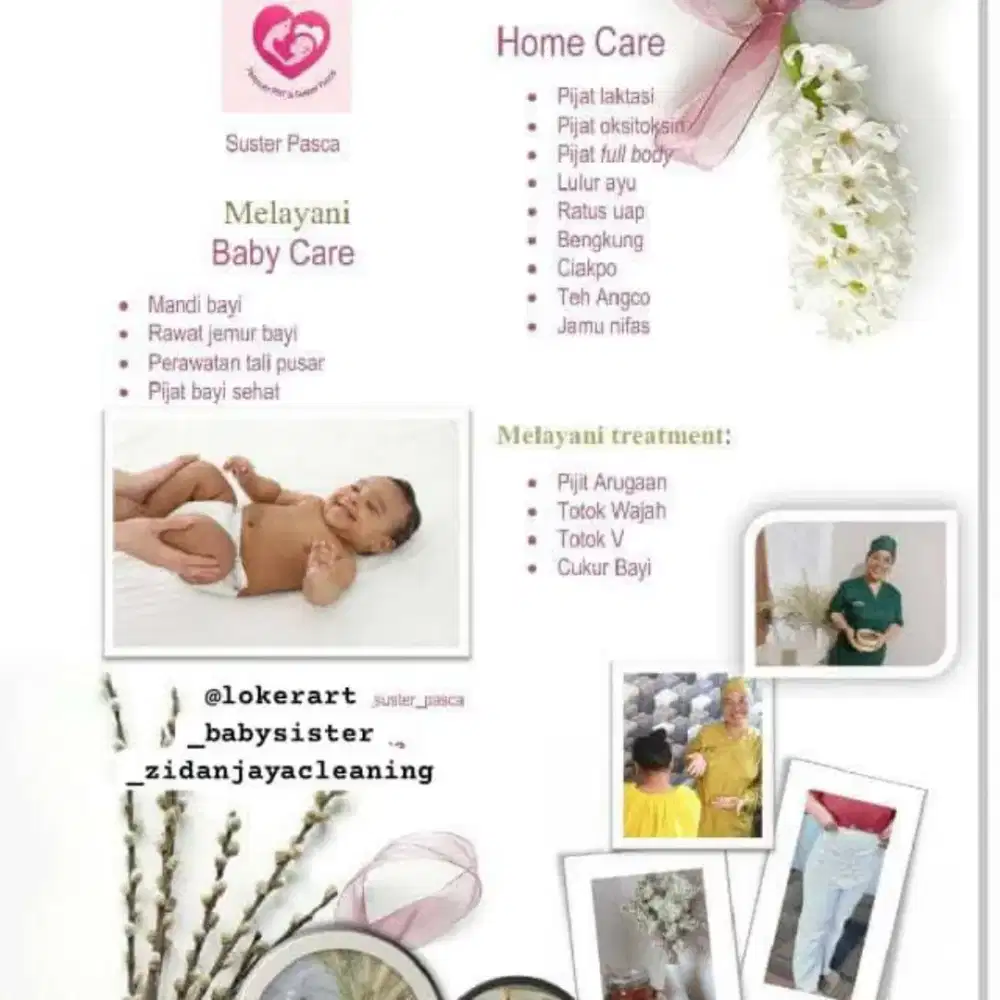 Menyediakan Jasa Suster Pasca Melahirkan