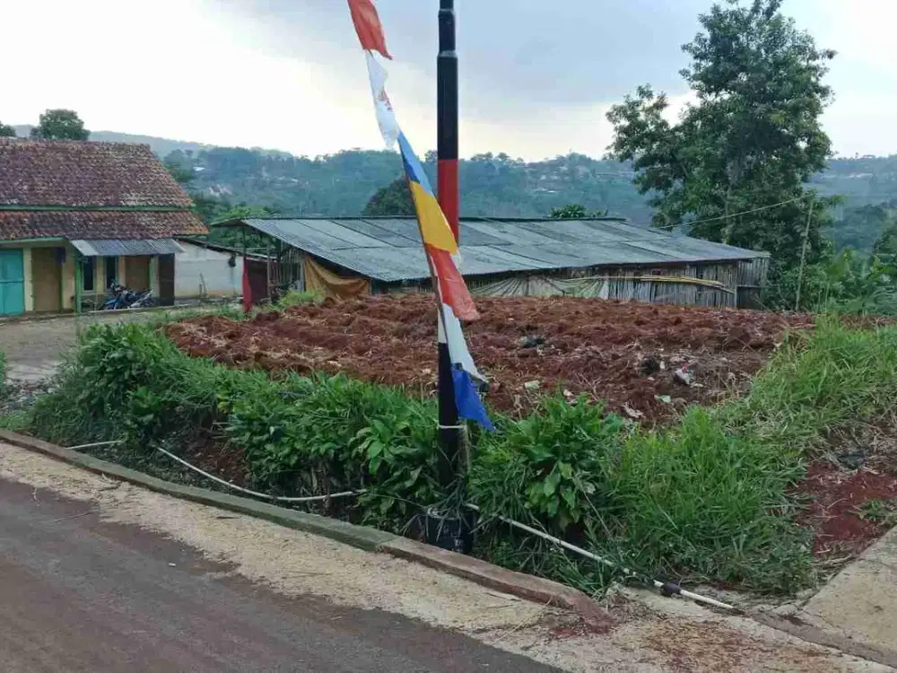 Tanah 55 bata pinggir jalan haurgombong pamulihan