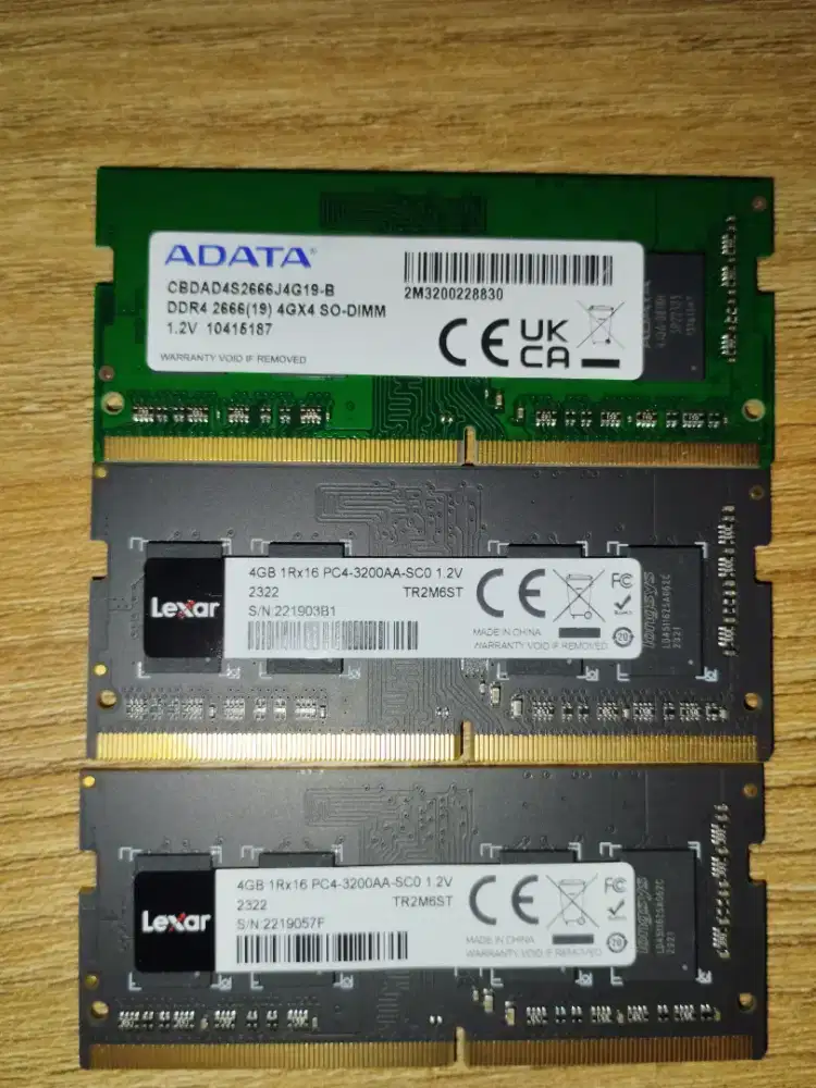 Ram DDR4 4GB LEXAR