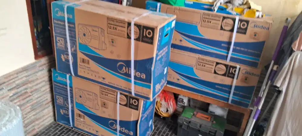 DIJUAL AC BARU MIDEA 2 PK 2 SET
