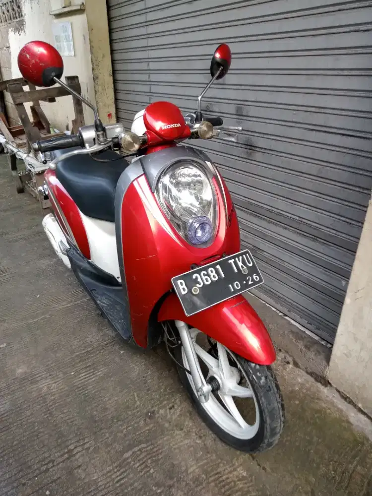 Honda Scoopy tahun 2011 surat lengkap hidup