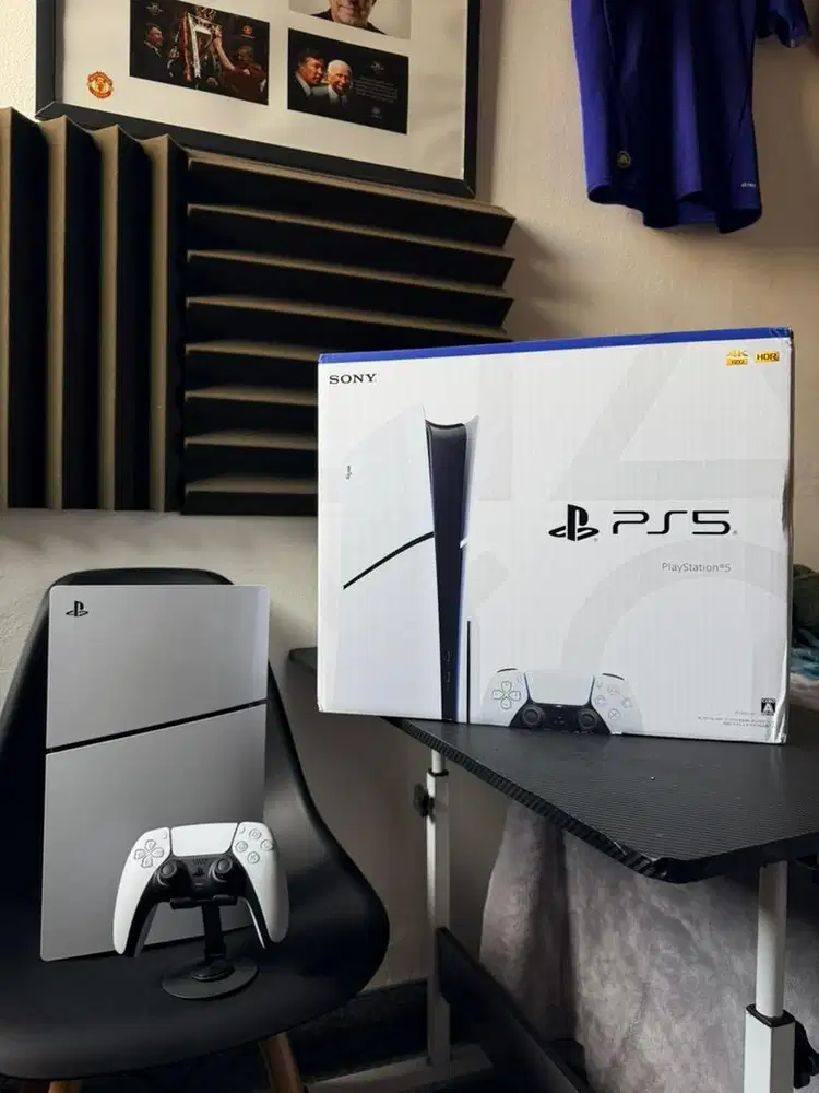 (PS5/PS 5) Playstation 5 slim disc 1TB japan fullset (baru 2 minggu