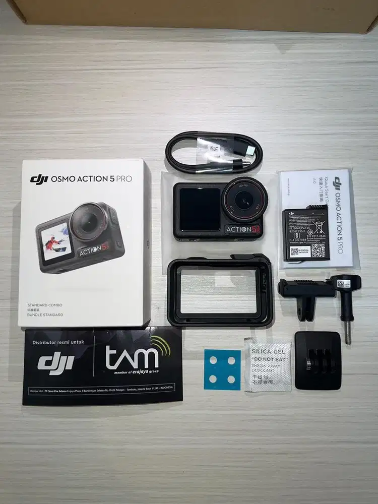 (JUAL RUGI) Dji Osmo Action 5 Pro Standart Combo