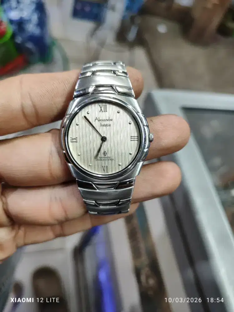 Jam tangan Alexander christie sapphire 8006M mulus